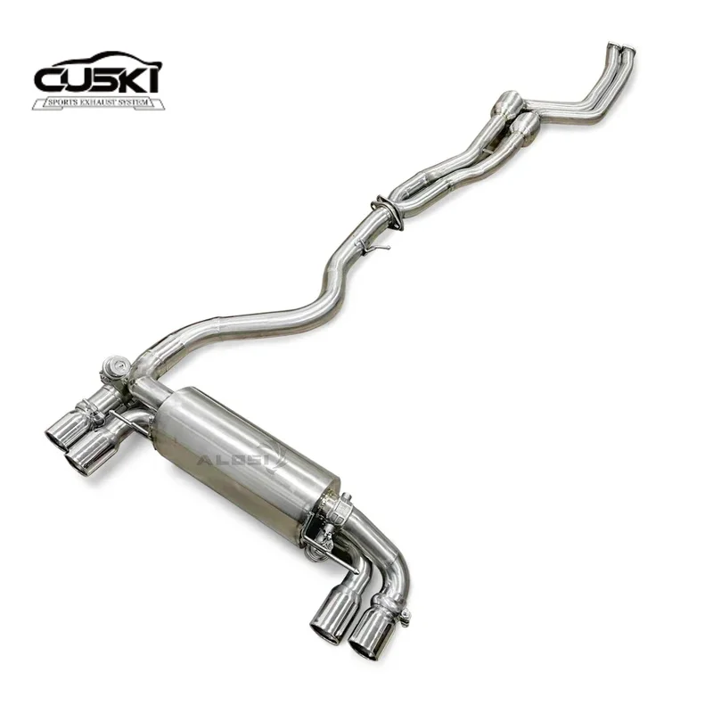 Escape deportivo de acero inoxidable BMW 1M E82 3.0T 2011-2012 - imagen 4