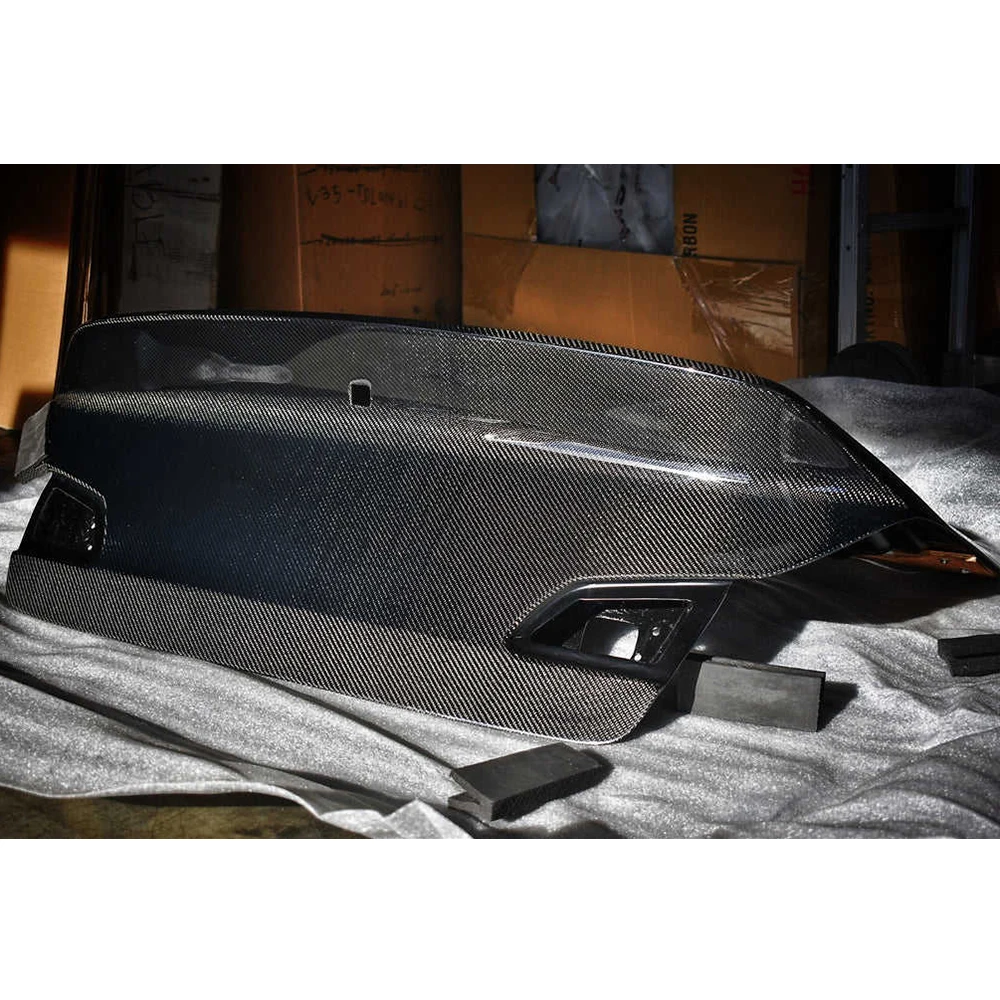 Tapa maletero fibra de carbono estilo OEM para Infiniti G37/G35 - imagen 5