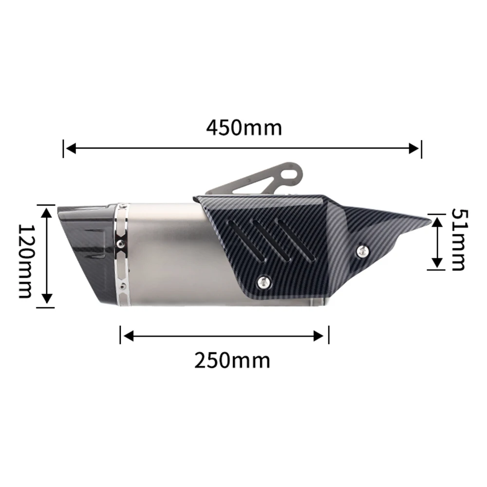Silenciador escape CBR650F – acero inoxidable - imagen 5