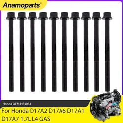 Juego pernos culata HBHO034 Honda Civic 1.7 D17A 2001-2005