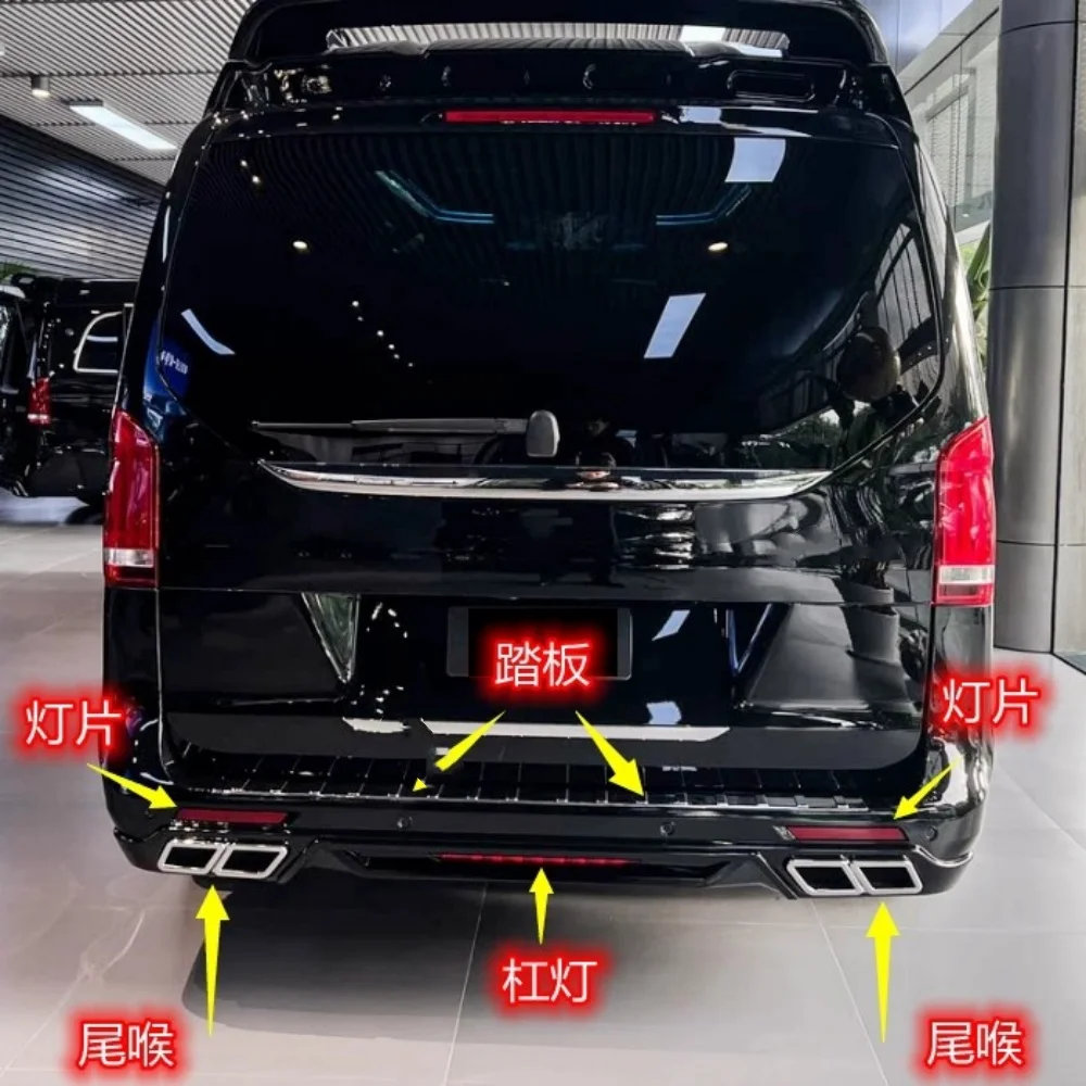 Embellecedor de parachoques trasero Mercedes Vito V260 2016-2021 - imagen 5