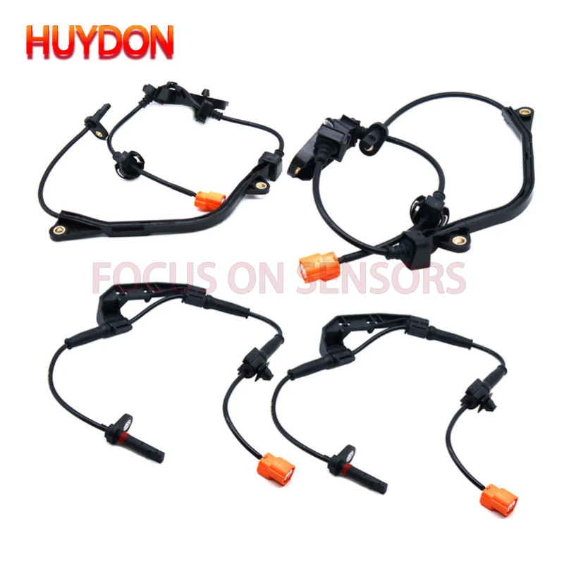 4 Uds 57450-SFJ-J02 Sensor de velocidad de rueda delantera/trasera izquierda/derecha ABS para Honda