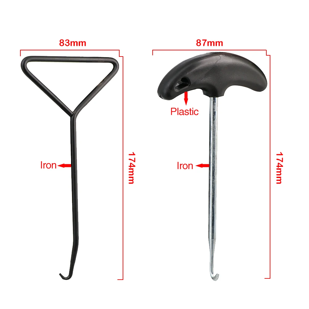 ZSDTRP Extractor de muelles de escape para moto de acero inoxidable - imagen 2