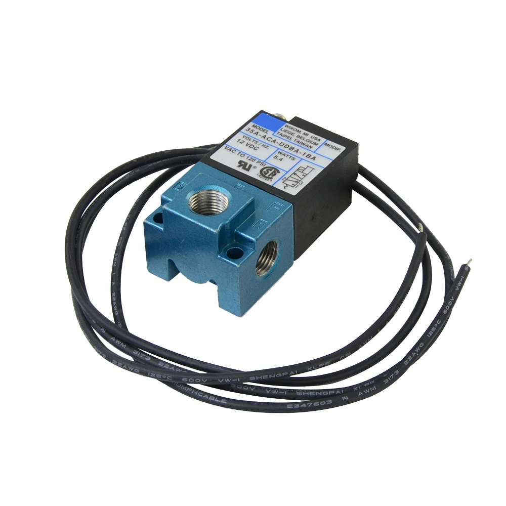 Envío gratuito-3 puertos Electronic Boost Control Electronic Valve 35A-ACA-DDBA-1BA con silenciador de latón JR-ECU05 - imagen 3