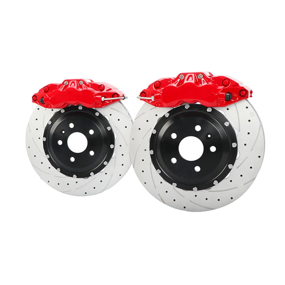 Kit frenos delanteros alto rendimiento 6 pistones 18" VW Golf 5 GTI
