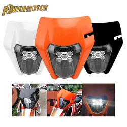 Faros LED KTM alto brillo resistentes al agua para motocross