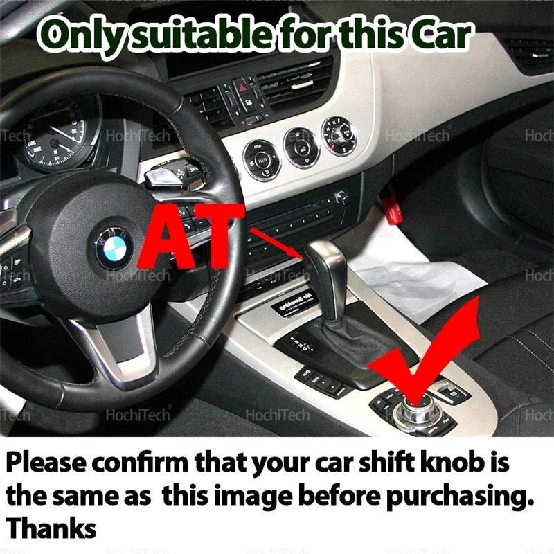 Pomo cambio LED cuero negro BMW Z4 E89 2009-2012 - imagen 2