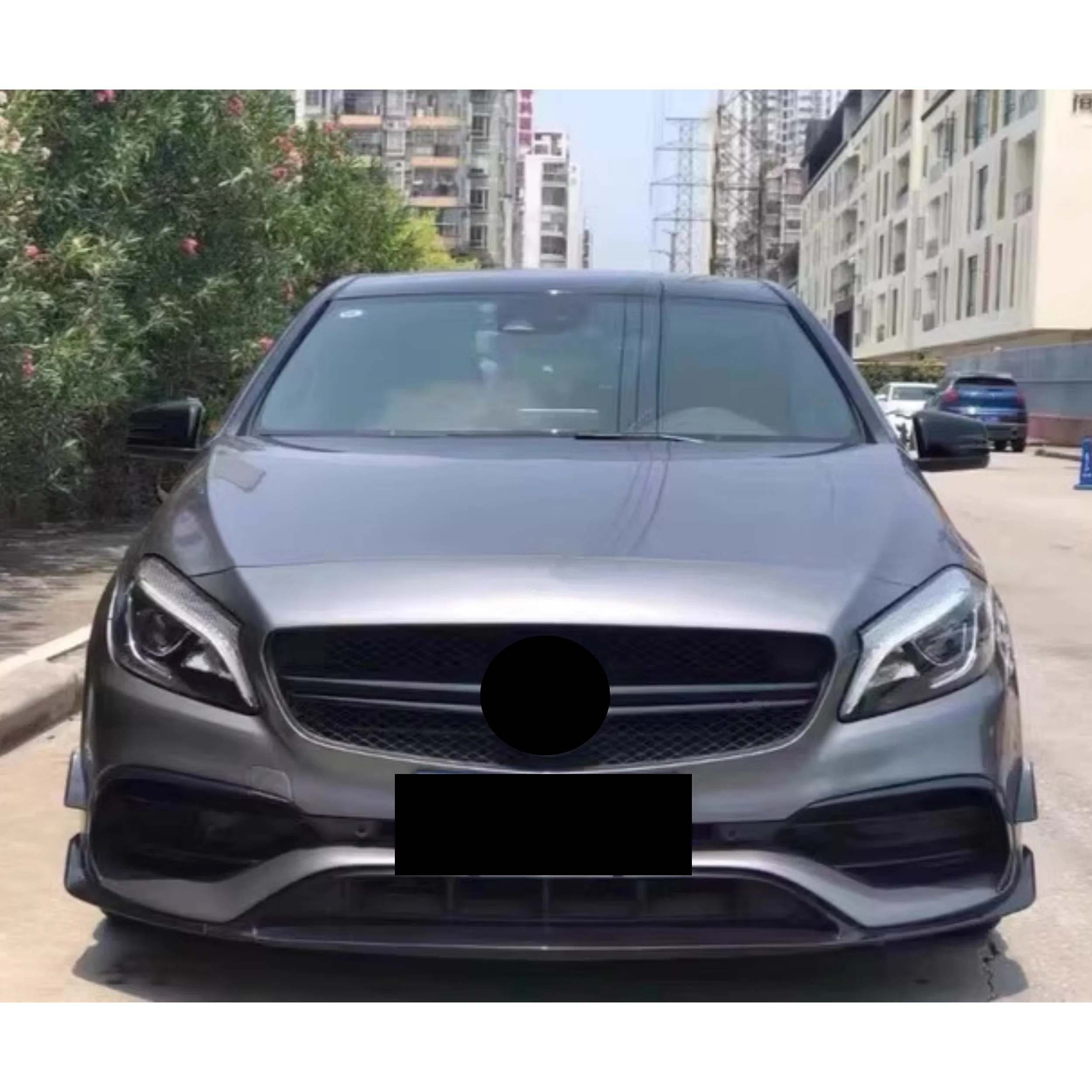 Kit carrocería estilo AMG 45 para Mercedes W176 con parachoques y parrilla - imagen 3