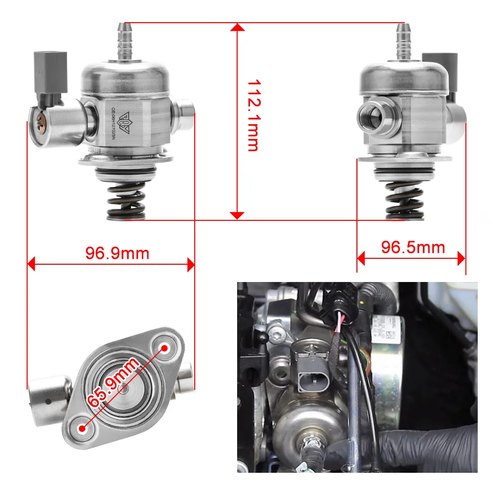Bomba combustible OEM 06H127025 – VW Passat Audi A3 2.0 TSI - imagen 3