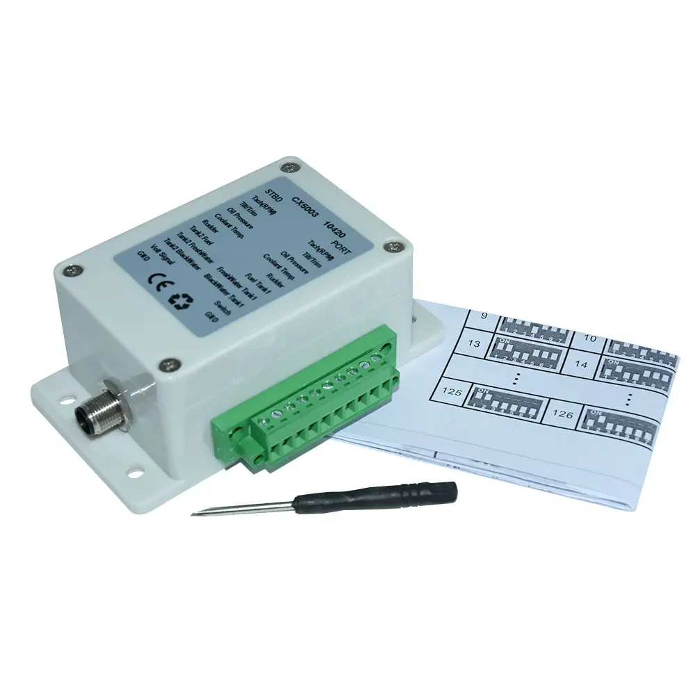 Convertidor multifunción NMEA 2000 0-190 Ohm para barco - imagen 3