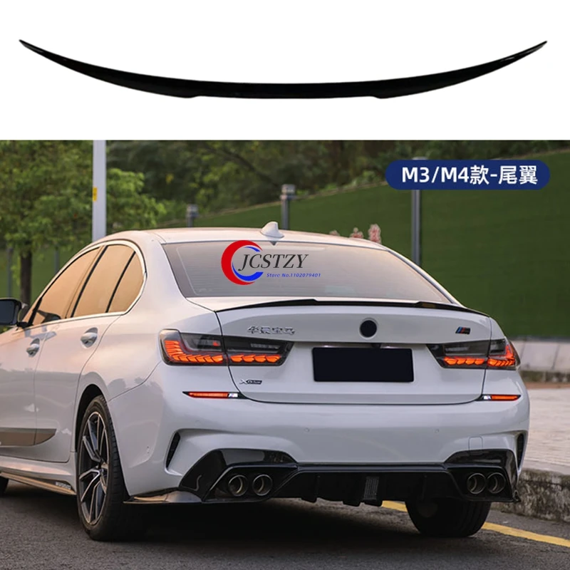 Alerón maletero BMW Serie 3 G20 M3 Style 2019-2023 carbono negro - imagen 2