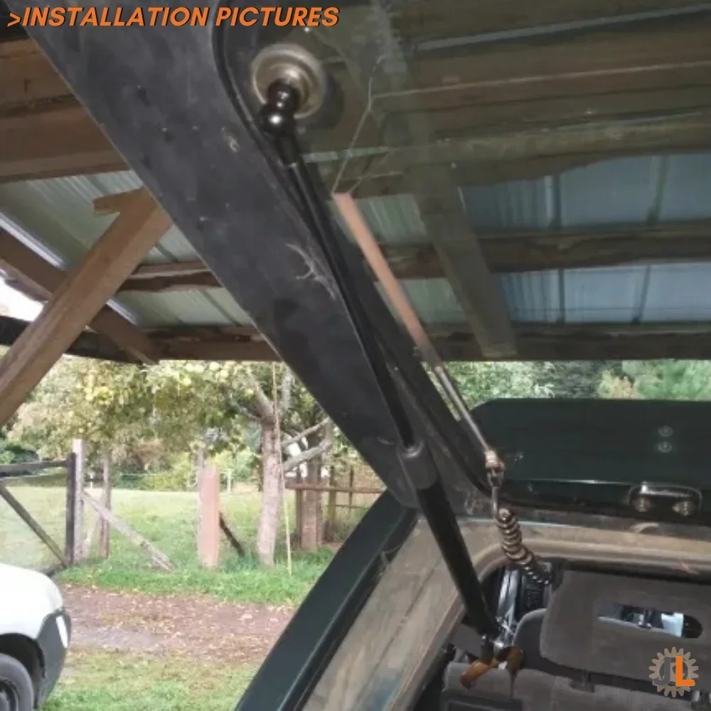 Puntales de la ventana trasera para Nissan Terrano II, Pathfinder R50 SUV 1995-2004, soportes de elevación, amortiguadores, resortes de Gas, cantidad (2) - imagen 4