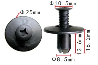 Fijaciones motor y hebilla conducto ventilación – Mercedes A 1639900292 - imagen 2