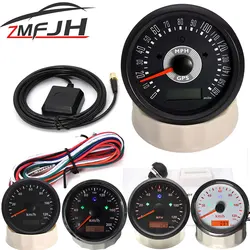 Velocímetro GPS 85 mm impermeable con odómetro para coche y moto