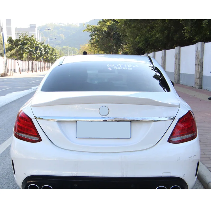 Alerón trasero AMG negro brillante para Mercedes Clase C W205 - imagen 5