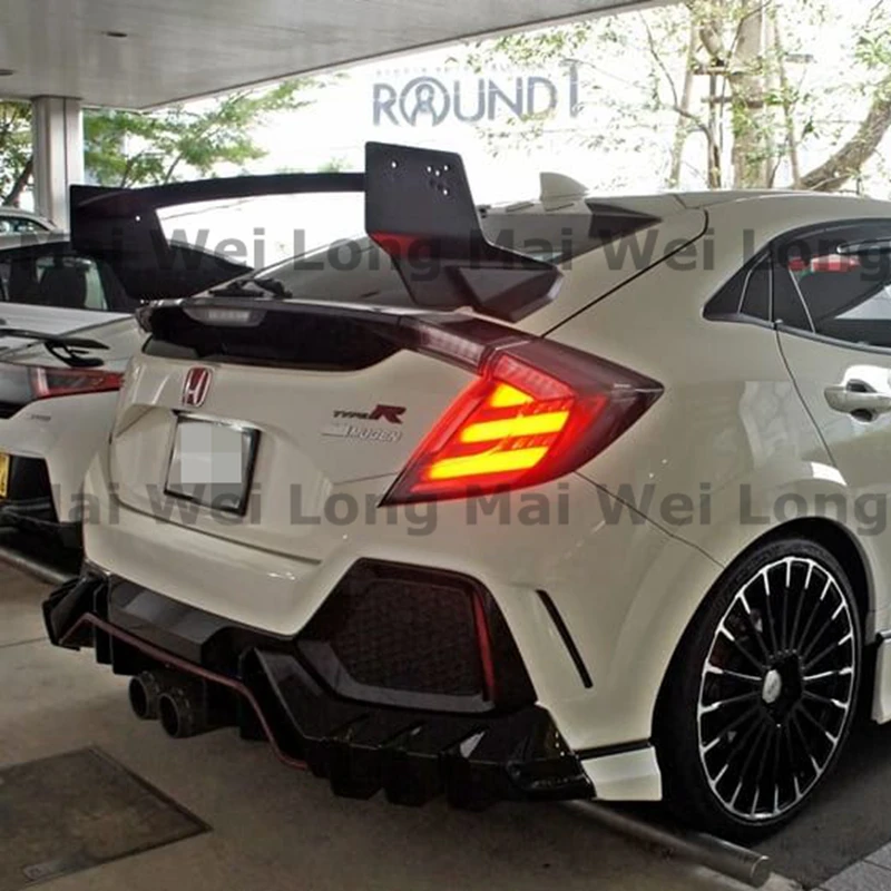 Alerón trasero Mugen ABS – Honda Civic X Hatchback 2016-2021 - imagen 3