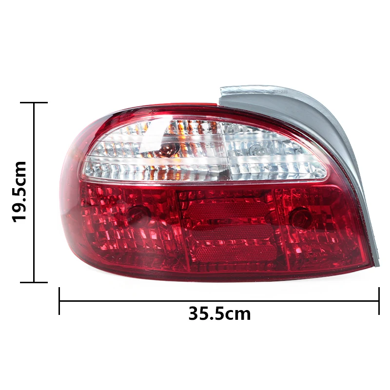 Luces traseras KIA RIO 2002-2006 vista frontal
