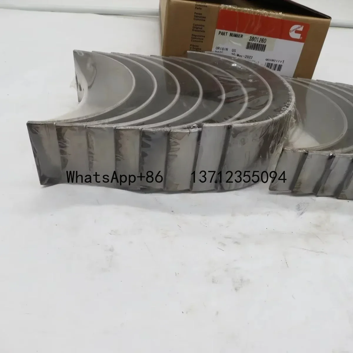 Casquillo cigüeñal MT855 3801260 – Motor W - imagen 3