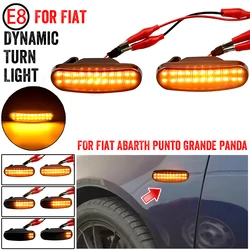 Intermitente lateral LED dinámico para Fiat Panda, Punto, Stilo y Qubo