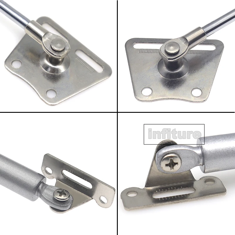 Bisagra de gas 100-300N para puerta cocina mueble - soporta 10-30kg - imagen 4
