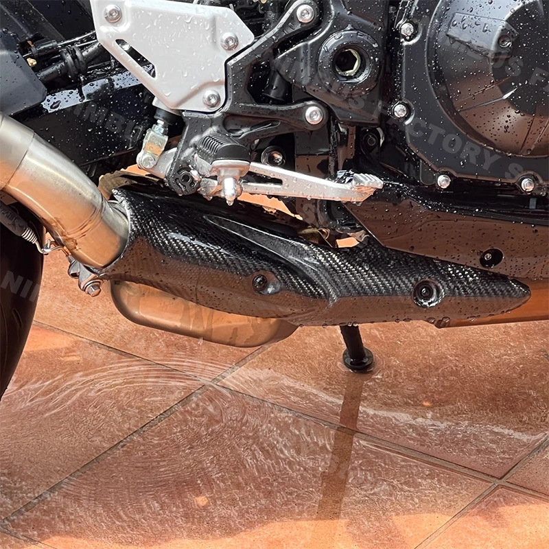 Protector Térmico Escape Fibra Carbono - Kawasaki Z900 2017-2021 - imagen 2