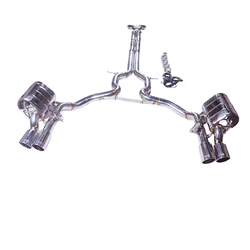 Silenciador de escape GFC catback para Porsche Paramera 2024-2025 976 2.9T, sistema de escape de válvula eléctrica para coche en acero inoxidable 304