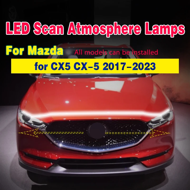 Tira LED DRL con escaneo de arranque para Mazda CX-5 2017-2023