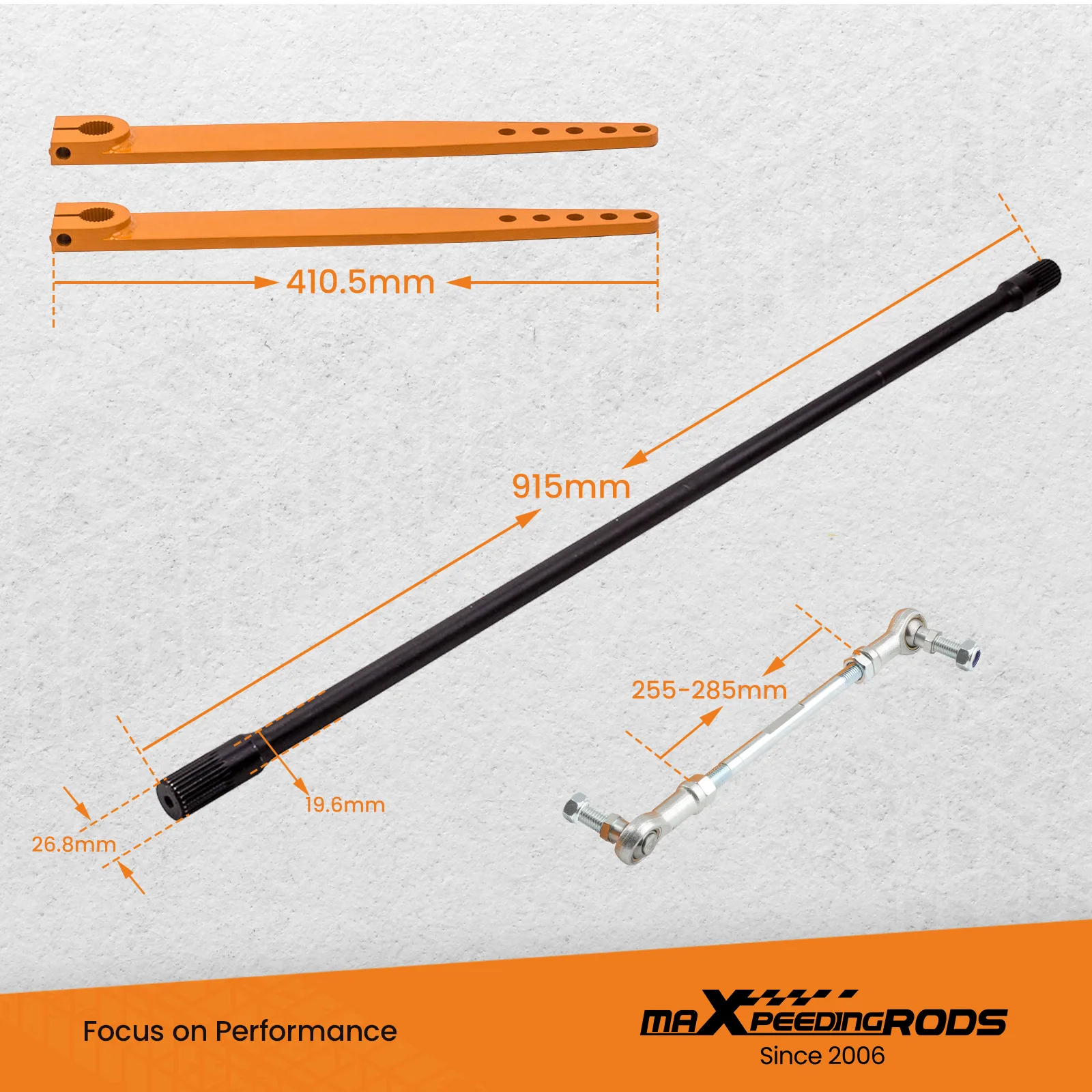 Kit de barra estabilizadora delantera apto para Jeep Wranglers TJ 1997-2006 - imagen 4