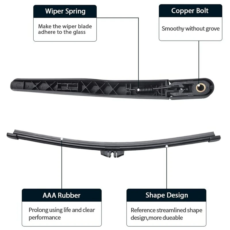 Escobillas Traseras Ford Explorer BB5Z17526C 2011-2018 - imagen 3
