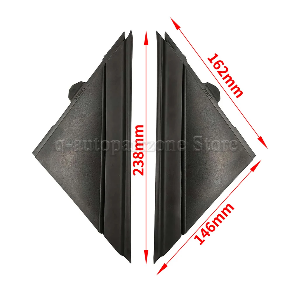 Moldura triangular interior del retrovisor Fiat 500 (2012-2019) - imagen 2