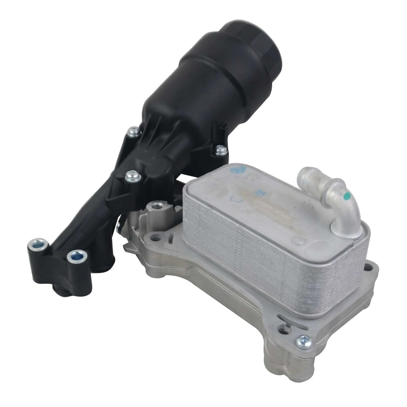 AP02 Carcasa filtro aceite con enfriador para Mercedes OM651 W204 W205 - imagen 3