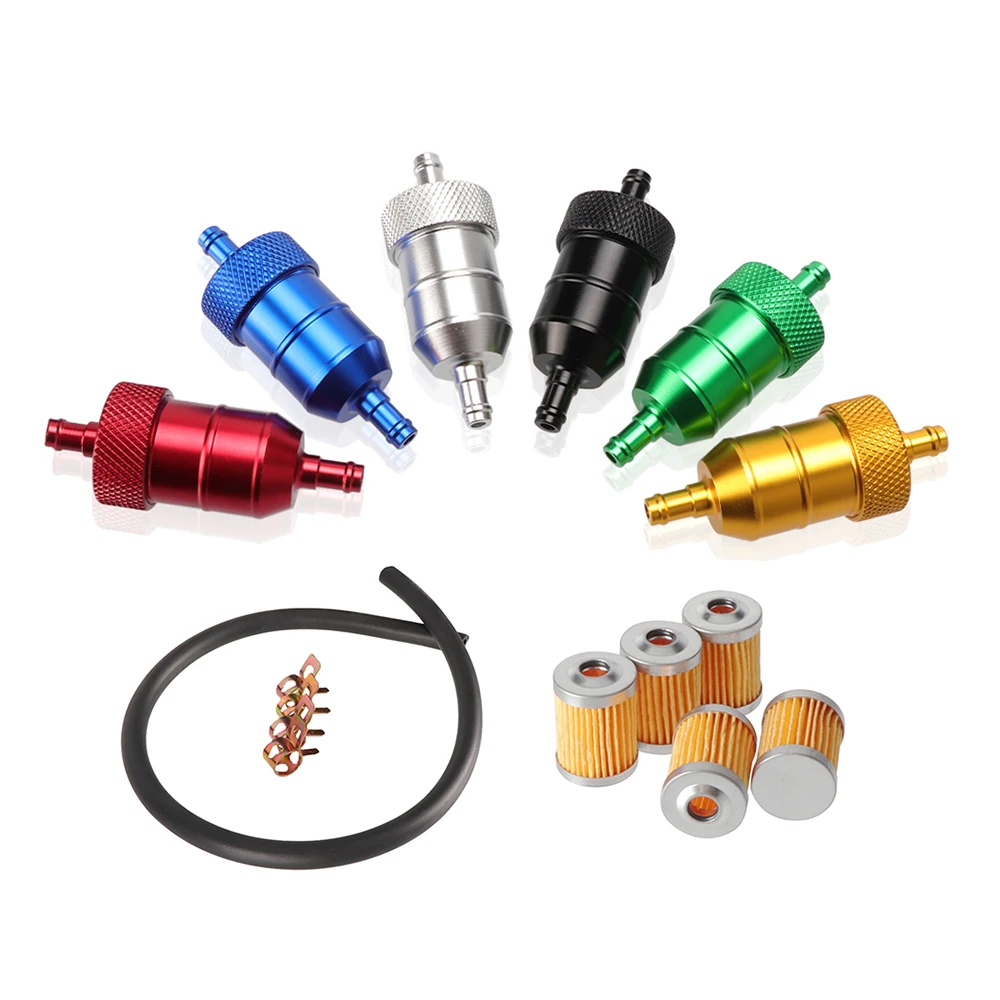 Filtro de gasolina lavable universal para moto, scooter y ATV