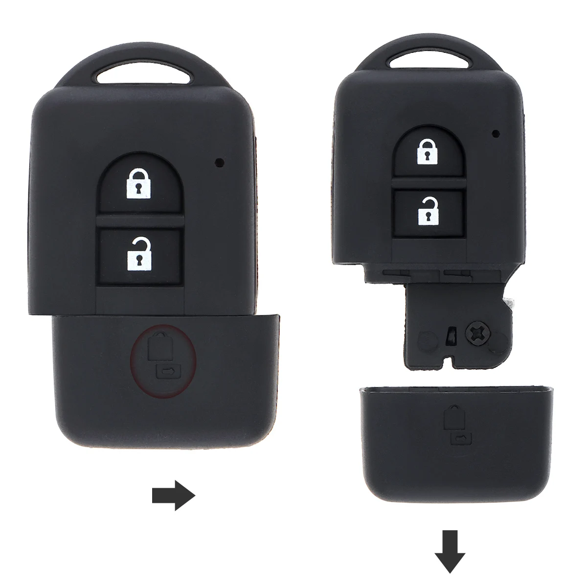 Carcasa para mando Nissan Micra, Qashqai, Juke y X-Trail - imagen 5