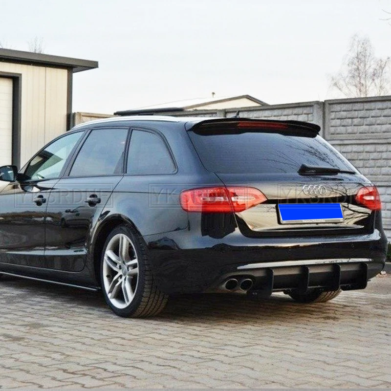 Alerón trasero RS4 ABS para Audi A4 B8 Avant/Allroad (2008-2016) - imagen 2