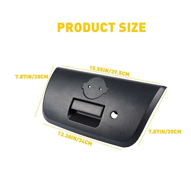 Embellecedor maneta puerta trasera negra – Nissan Frontier 2001-2004 - imagen 4