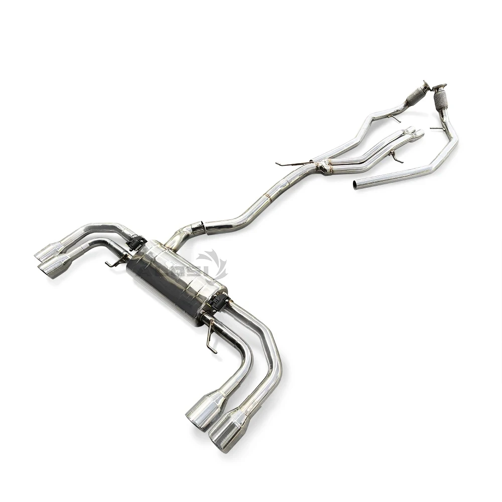 Silenciador escape catback Deportivo Audi Q7 3.0 T 2016-2020 acero inoxidable - imagen 2