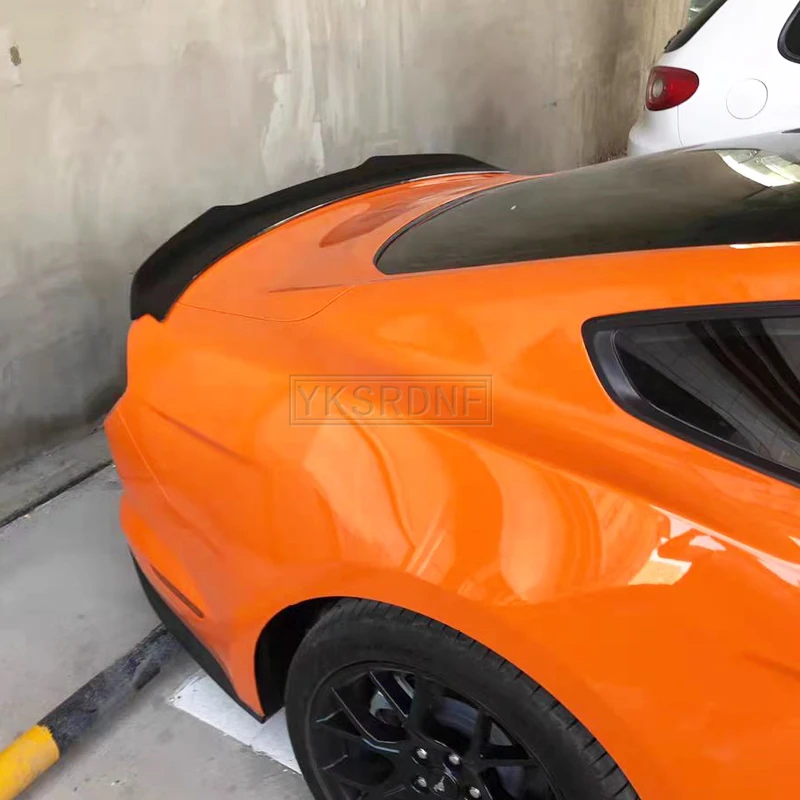 Alerón trasero de fibra de carbono para Ford Mustang 2015-2018 - imagen 2