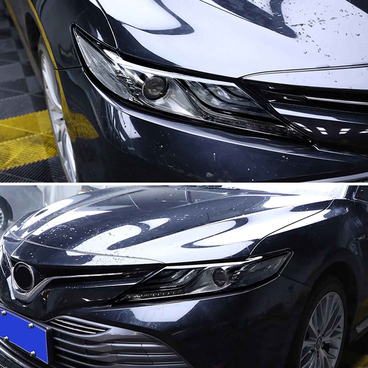 Para Toyota Camry 2018-2019 Highlander 15-19 RAV4 19-20 Prado TPU faro luz trasera tinte película hoja vinilo pegatina impermeable - imagen 4