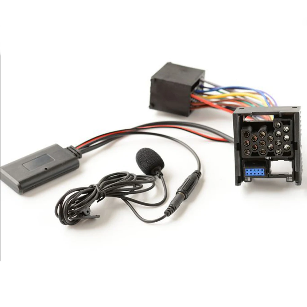 Adaptador Bluetooth AUX para BMW E46 10 pines con micrófono - imagen 2