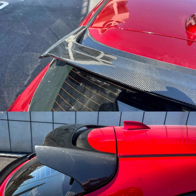 Alerón trasero fibra carbono Mazda 3 Hatchback (2014-2019) - imagen 2