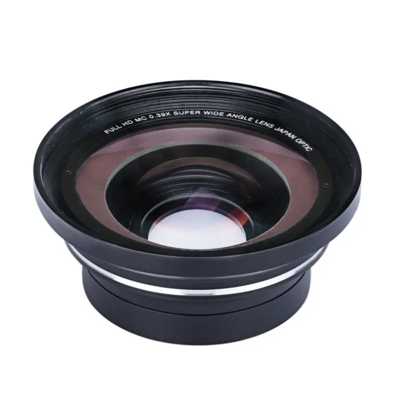 Lente macro y gran angular 0.39X 37/72 mm Full HD para videocámara 4K - imagen 5