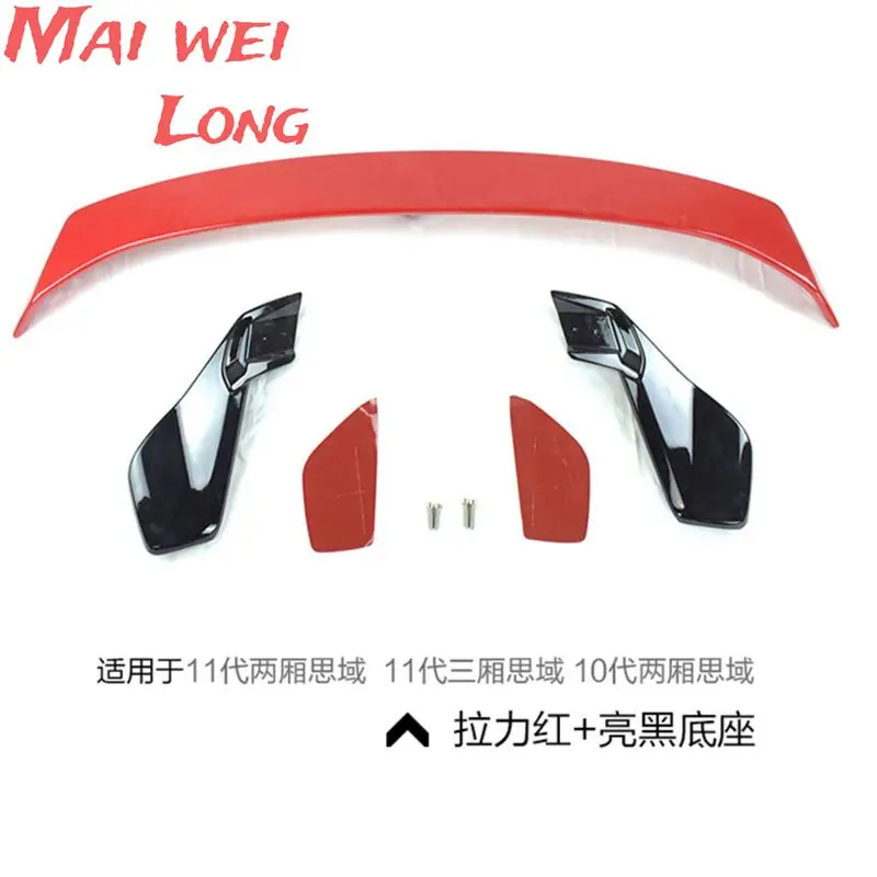 Alerón de maletero ABS estilo Type R para Honda Civic 2022-2023 - imagen 5