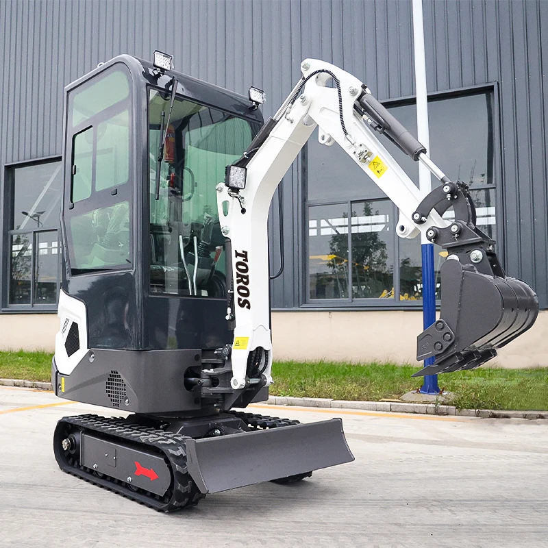 Mini excavadora sobre orugas TOROS 1,2 t – Motor EPA construcción - imagen 2