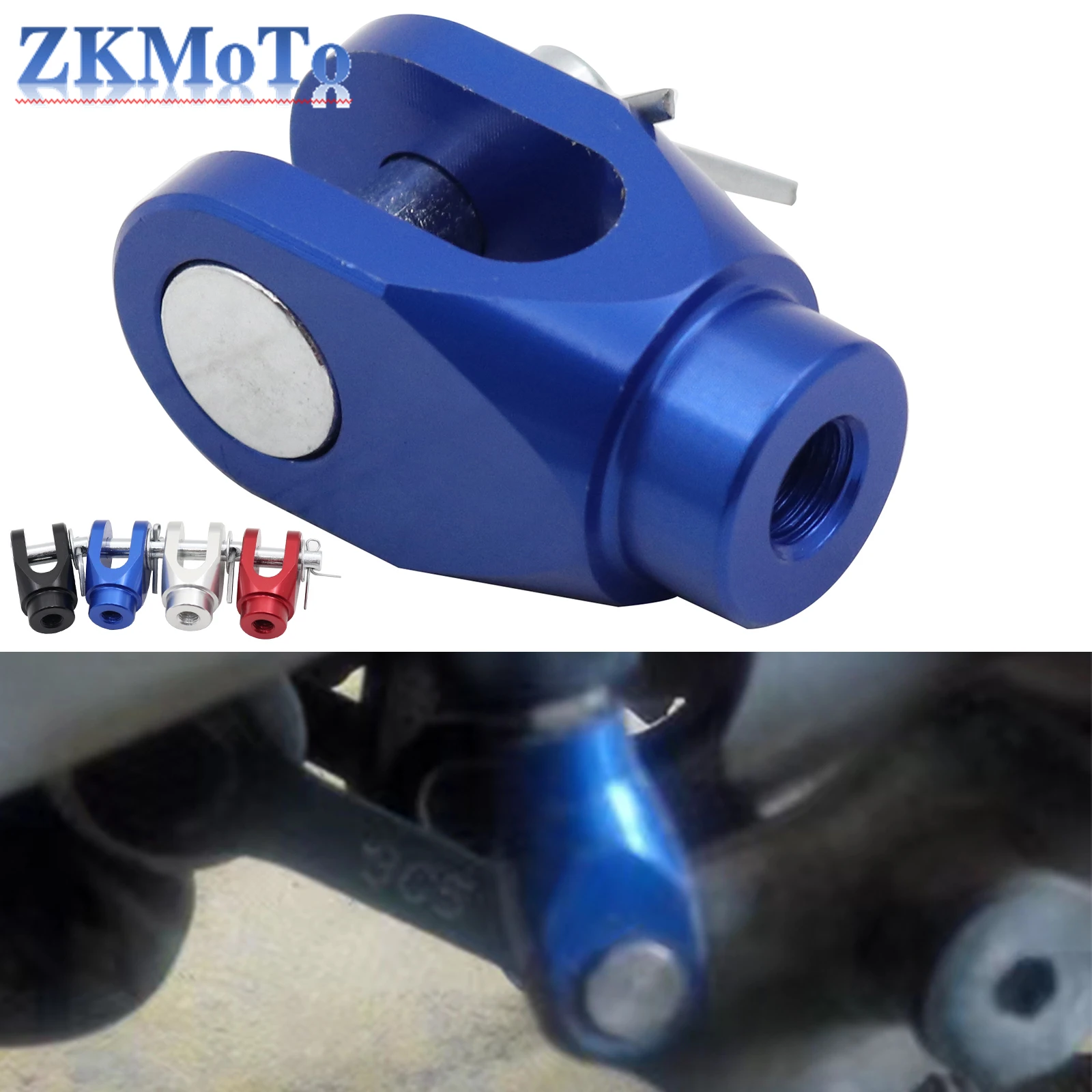 Maneta freno trasero aluminio CNC Yamaha YZ/WR 125-450