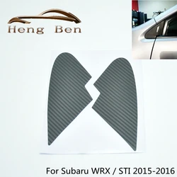Vinilo fibra carbono embellecedor ventanilla Subaru WRX/STI 2015-16