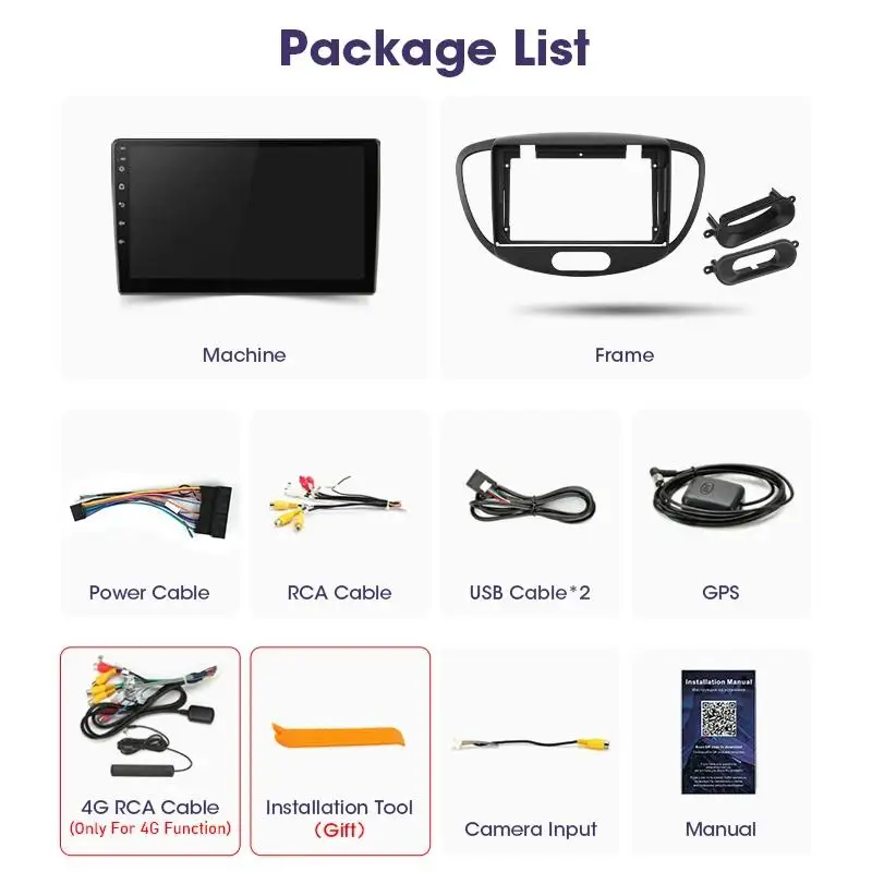 Radio Multimedia Android 15 con CarPlay – Hyundai i10 2007-2013 - imagen 2