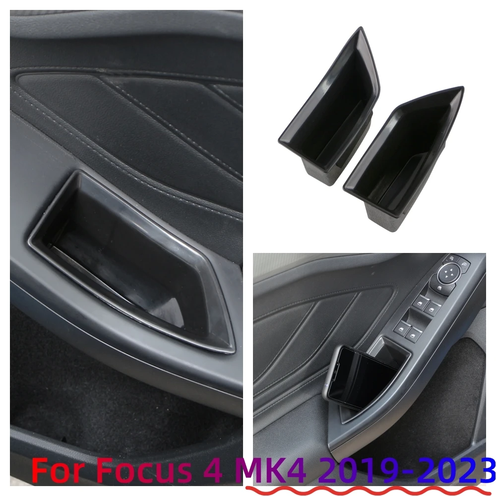 Organizador de puerta para Ford Focus MK4 2019-2023, volante izquierdo