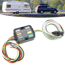 Convertidor de luces traseras para remolque de 3 a 2 cables