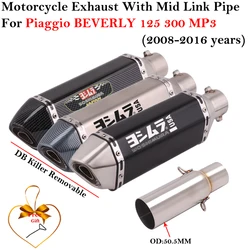 Piaggio Silenciador de escape Beverly MP3 X10 DB Killer 2008-2016