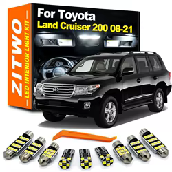 Kit luz LED de placa de lectura ZITWO para Toyota Land Cruiser 200